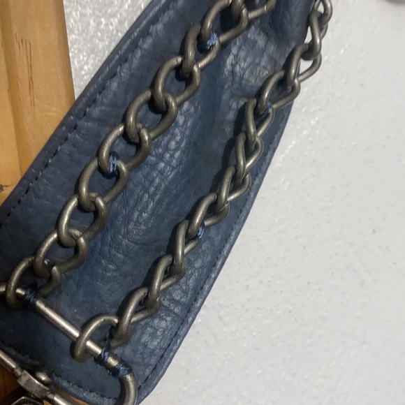 Retro BILLABONG cap & purse blue/gray chain 14”LxW+🎲🔥NIP - Picture 4 of 17